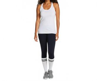 Tommy John Super Soft Racerback Tank In White