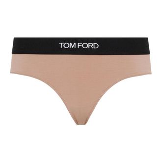 Tom Ford Modal Signature Boy Shorts - Dames - Onderbroek - Roze - S - Ondergoed