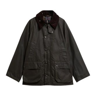 Barbour OS Bedale Wax Jacket - Heren - Jassen - Bruin - Maat: XL Katoen