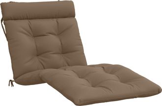 vidaXL Coj&iacute;n De Tumbona Vianen 100% Poli&eacute;ster Topo 200 X 70 X 8 Cm Vidaxl