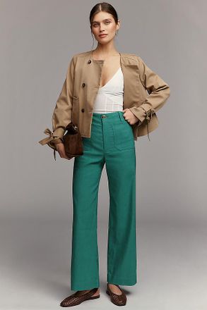 Maeve The Colette Magic Fabric Full-Length Pants by Maeve