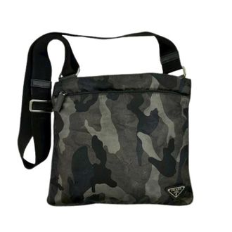 Prada Vintage, unisex, Veelkleurig, ONE Size, Nylon, Pre-owned Nylon Leather Shoulder Bag