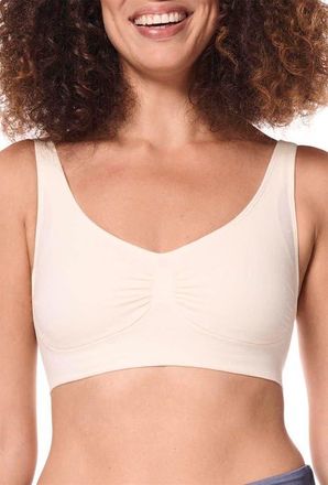 Amoena Becky Wire-Free Bra in Off White at Nordstrom, Size Xx-Large