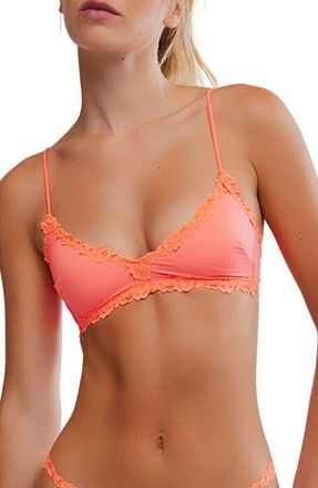 Free People Charlie Bralette in Sunset at Nordstrom, Size X-Small