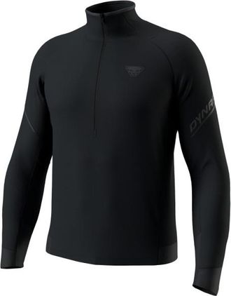 Dynafit Alpine L/S 1/2 Zip Tee Longsleeve f&uuml;r Herren | schwarz