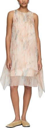 Lafayette 148 New York Layered Handkerchief Dress