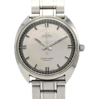 Omega Pre-owned Vintage Polshorloge - Heren - Pre-owned - Grijs - Maat: ONE Size