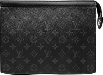 Louis Vuitton Pre-owned Clutches, female, Black, Size: ONE SIZE Pre-owned Monogram Clutch Bag