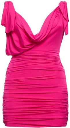 The Attico Multicolor Elastane Casual Womens Dress