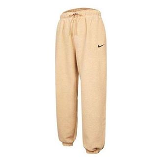 Nike (WMNS) Nike Small Logo Training Casual Sports Pants/Trousers/Joggers Light DD5111-200