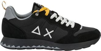 Sun 68 Platte schoenen - Heren - Sneakers - Zwart - 45 EU - Su&egrave;de - Schoenen