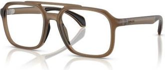 Moncler 54mm Square optical glasses in Brown at Nordstrom