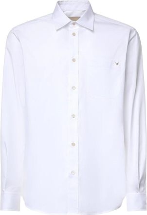 Valentino Garavani Formal Shirts - Heren - Zakelijke Overhemden - Wit - L - Overhemden