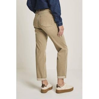 Para Mi high waist loose fit jeans beige
