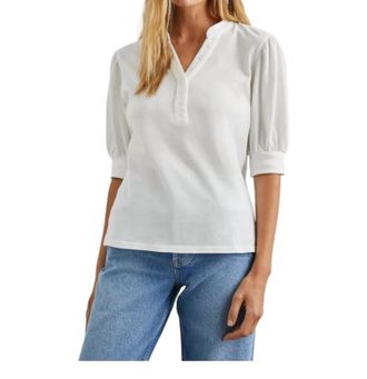 Rails Jewel Top In White