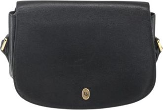 Dior Pre-owned Vintage Leather Shoulder Bag - Dames - Vintage Schoudertas - Zwart - ONE Size - Leer - Vintage