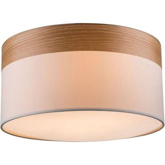 Globo Lighting Plafoniera - Chipsy - beige - legno metallo - &oslash; 40cm - - Globo