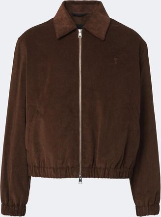 Ami Ami de Coeur cotton corduroy blouson jacket