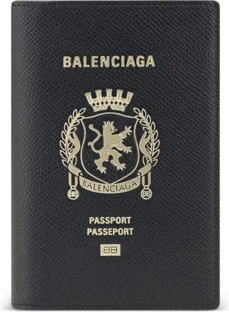 Balenciaga Leather Passport Holder