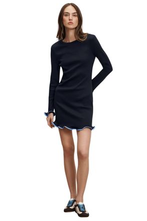 Veronica Beard Baranova Dress In Navy