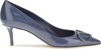 Valentino Garavani Blue Slip-on Pumps