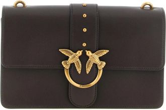 Pinko Pinko, Tassen, Dames, Bruin, ONE Size, Katoen, The Love One Classic
