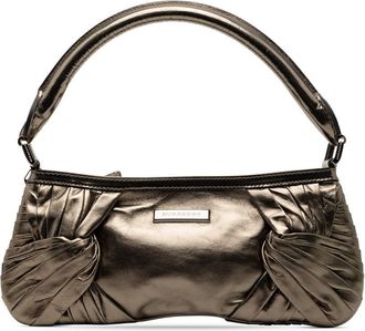 Burberry Pre-owned Burberry Metallic Leather Sling Knot Shoulder Bag Ladies ITPROVEL21SCAI