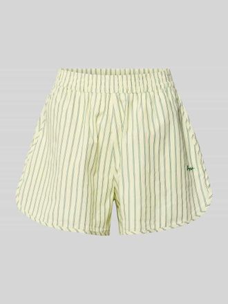 Boss Orange by Hugo Boss BOSS Orange Regular Fit Shorts aus reiner Baumwolle Modell C_TIPLYNA in Hellgruen, Gr&ouml;&szlig;e 34