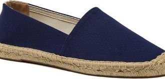 Lands End Classic Espadrille Flats in Radiant Navy at Nordstrom, Size 11