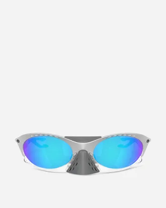 Oakley Plantaris Sunglasses Prizm Sapphire / X-Silver
