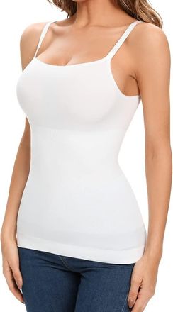 Joyshaper Control Vest Top Shapewear Camisole Tummy Control Body Shaper Cami Top Shaping Underwear White XL