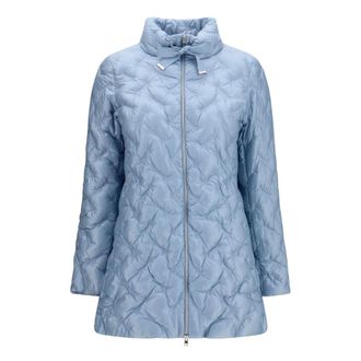 Herno Chaqueta de Plumas Midi - Jackets - Mujer - Azul - XL