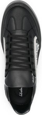 Ferragamo Ferragamo Gancini-Print Detail Sneakers
