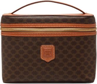 Celine Pre-owned Celine Macadam Coated Canvas Vanity Bag Ladies P30IALIHW80C2V3U