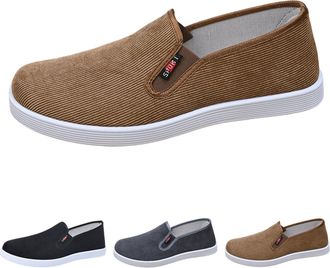 Generic Mens sports shoes without laces: jogging shoes, slip-on running shoes, breathable trainers, abrasion-resistant trainers, lightweight walking shoes, cu