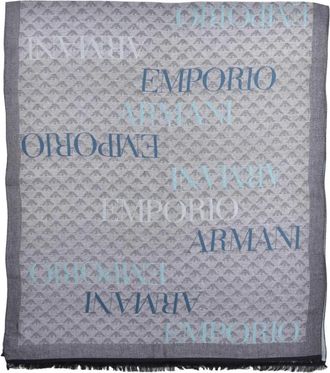 Emporio Armani Sjaals - Dames - Sjaals - Grijs - ONE Size - Polyester - Accessoires