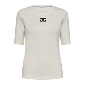 Co'Couture Dames, Tops, Beige, Maat: XS Katoen