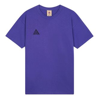 Nike x ACG Small Logo Casual Short Sleeve Purple BQ7343-470