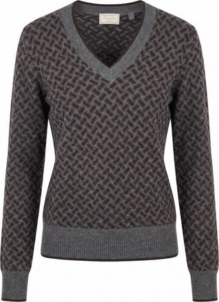 Drumohr Long Sleeve V-Neck Sweater