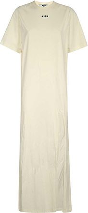 Msgm Cotton Long Dress