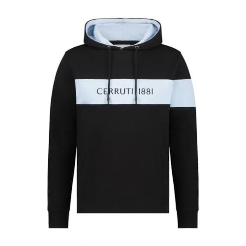 Cerruti Sweat-Shirt à Capuche Bicolore Montaione XXL Noir dès 49