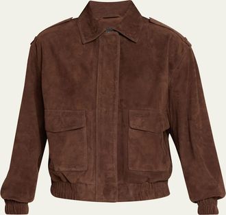 Arma Halti Collared Suede Jacket
