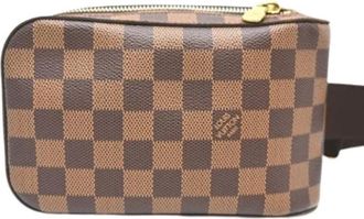 Louis Vuitton Pre-owned Sling Bag - Heren - Vintage Heuptassen - Bruin - ONE Size - Vintage