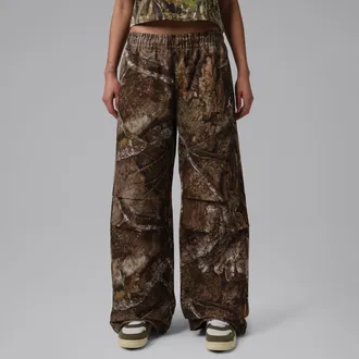 Nike Jordan Womens Jordan Brooklyn Realtree Pants in Brown | IO9526-256