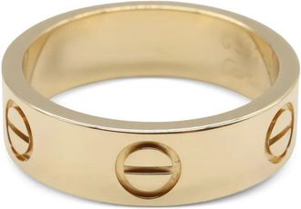 Cartier Anello Love in oro giallo 18 carati