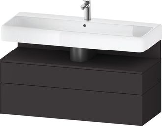 Duravit Qatego Mueble Bajo Lavabo, 1 Extra&iacute;ble Y 1 Caj&oacute;n, - Duravit