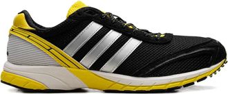 adidas Adizero Adios OG Core Black/Silver Metallic/Yellow sneakers - Zwart