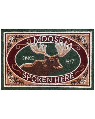 The Rug Market Moose Spoken Here Rug
