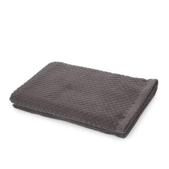 KASANOVA Telo doccia cotone Pop Corn grigio scuro