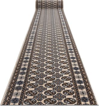 RugsX Corridore Di Lana Nain Rosetta 6177 51033 Beige / Blu Scuro 80cm Beige 80x100 Cm